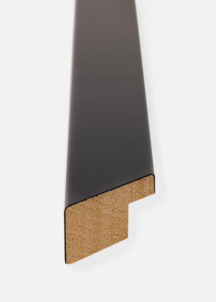 Okvir Uppsala Crno Visokog sjaja - Veličina po izboru