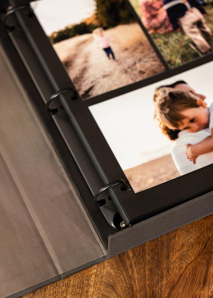KAILA OUR LOVE STORY Black - Coffee Table Photo Album (60 Crne stranica)