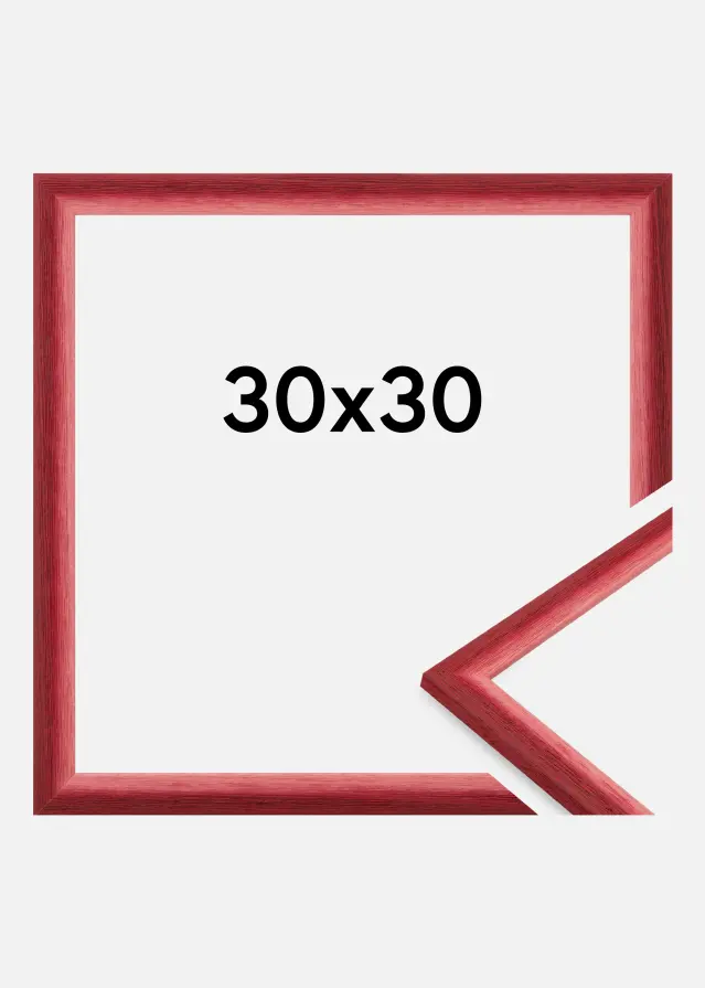 Okvir Cornwall Akrilno staklo tamnocrvena 30x30 cm