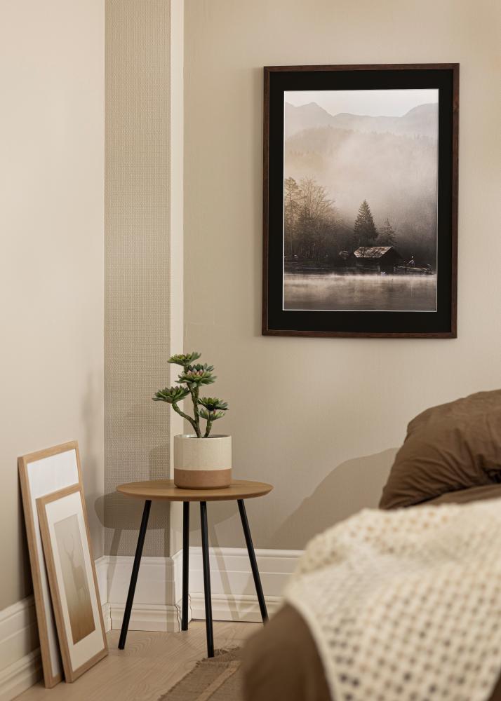 Okvir Trendy Orah 50x60 cm - Paspartu Crno 40x50 cm