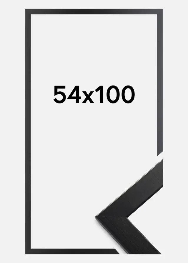 Okvir Trendline Akrilno staklo Crno 54x100 cm