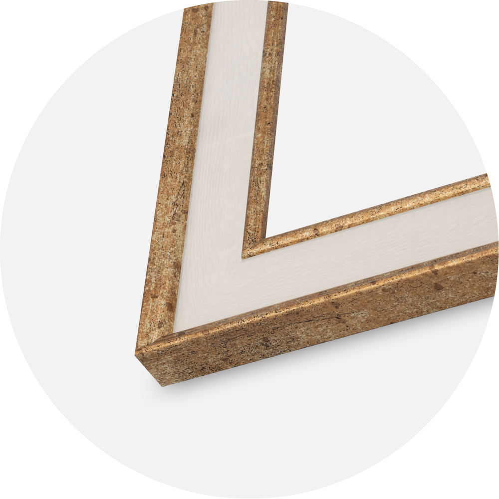 Okvir Dolly Akrilno staklo Zlato 59.4x84 cm (A1)