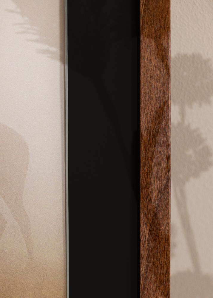 Okvir Profinjeni Warm Brown 30x40 cm - Paspartu Crno 21x29,7 cm (A4)