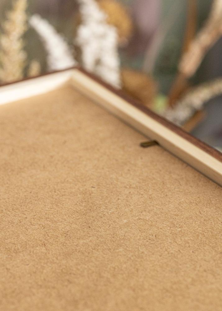 Okvir Profinjeni Warm Brown 30x40 cm - Paspartu Crno 21x29,7 cm (A4)