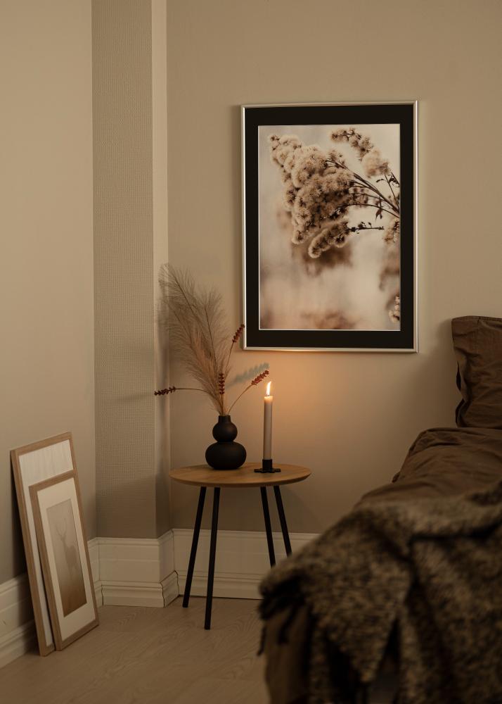 Okvir Victoria Srebro 50x70 cm - Paspartu Crno 33x56 cm