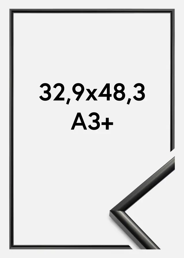 Okvir New Lifestyle Crno 32,9x48,3 cm (A3+)
