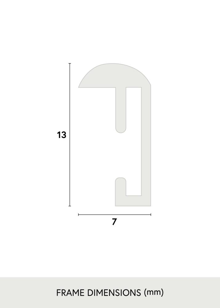 Okvir Can-Can Srebro 50x60 cm