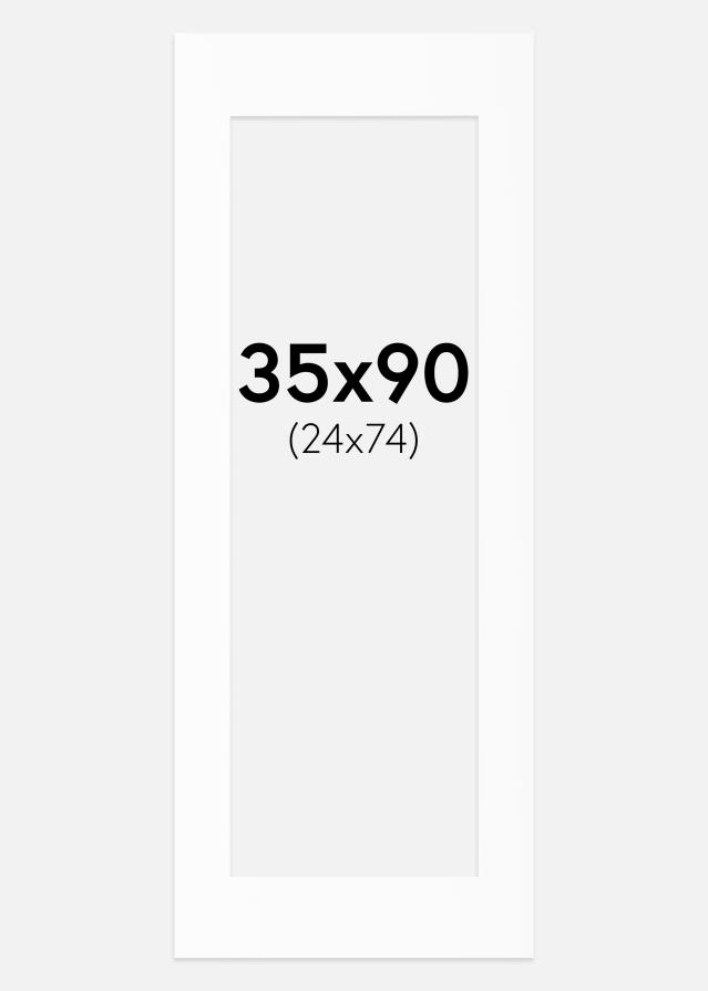 Paspartu Bijeli Standard (Bijela Jezgra) 35x90 cm (24x74)