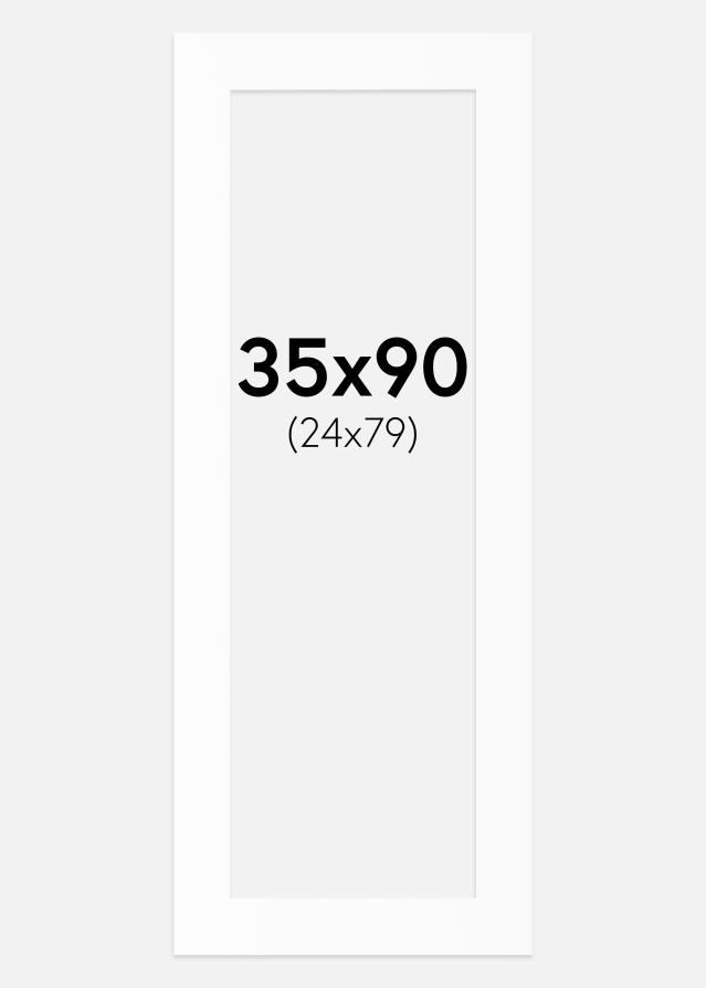 Paspartu Bijeli Standard (Bijela Jezgra) 35x90 cm (24x79)