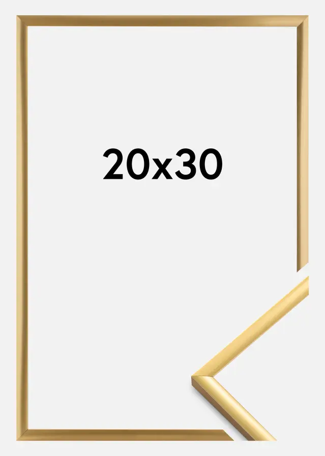 Okvir New Lifestyle Akrilno staklo Shiny Gold 20x30 cm