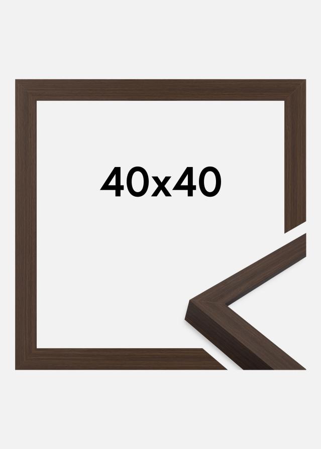 Okvir Wells Akrilno staklo Smeđa 40x40 cm