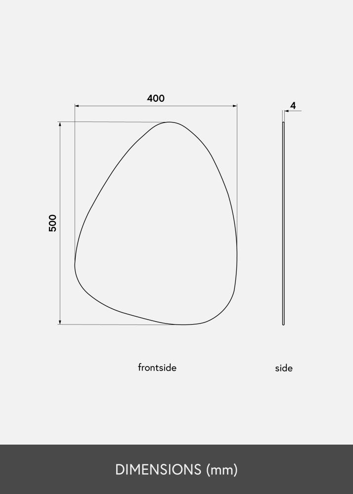 KAILA Ogledalo Shape I 40x50 cm