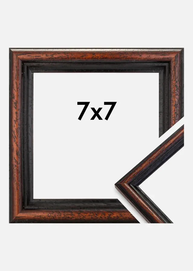 Okvir Horndal Akrilno staklo Orah 7x7 cm