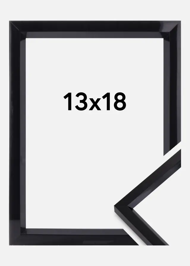 Okvir Steel Style Crno 13x18 cm