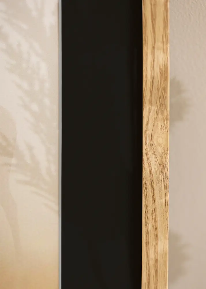 Okvir Trendy Hrast 15x20 cm - Paspartu Crno 4x5 inches