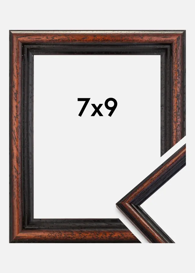 Okvir Horndal Akrilno staklo Orah 7x9 cm