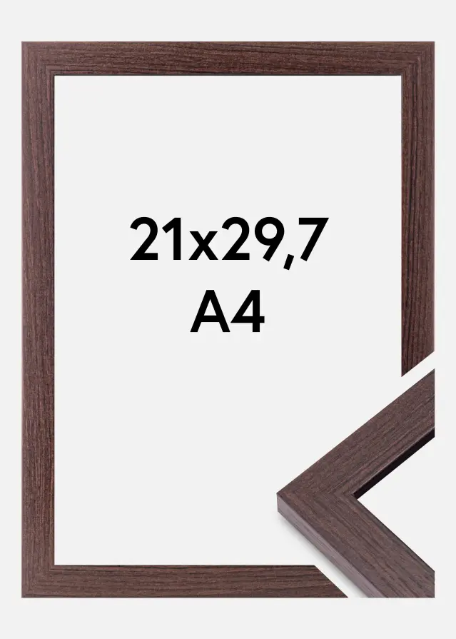 Okvir Deco Akrilno staklo Orah 21x29.7 cm (A4)