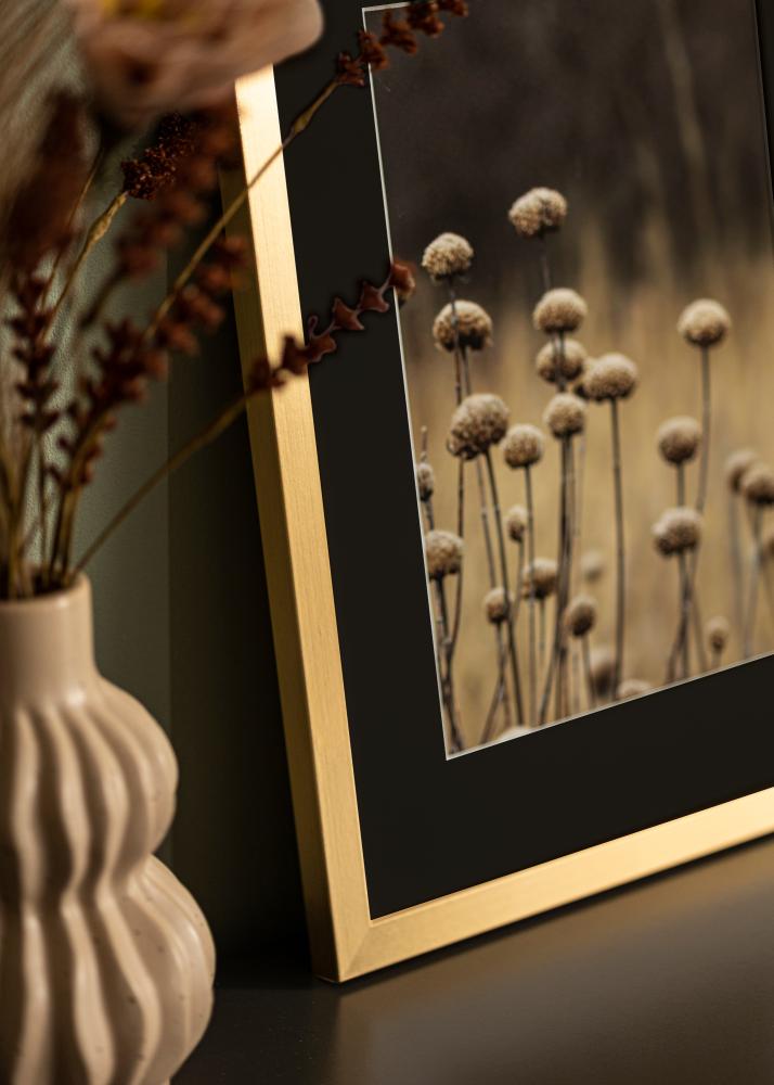 Okvir Selection Zlato 13x18 cm - Paspartu Crno 9x12 cm