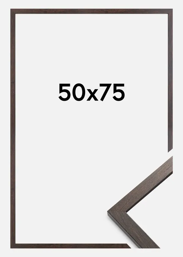 Okvir Trendy Akrilno Staklo Orah 50x75 cm