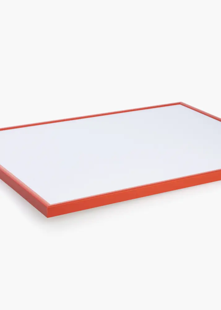 Okvir New Lifestyle Svijetlo crvena 70x100 cm - Paspartu Bijelo 62x93 cm