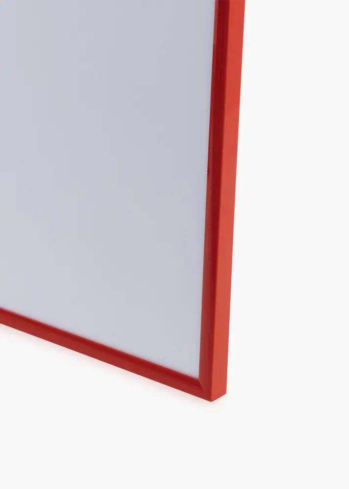 Okvir New Lifestyle Svijetlo crvena 70x100 cm - Paspartu Bijelo 62x93 cm