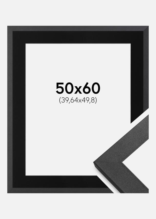 Okvir Graphite Wood 50x60 cm - Paspartu Crno 16x20 inches