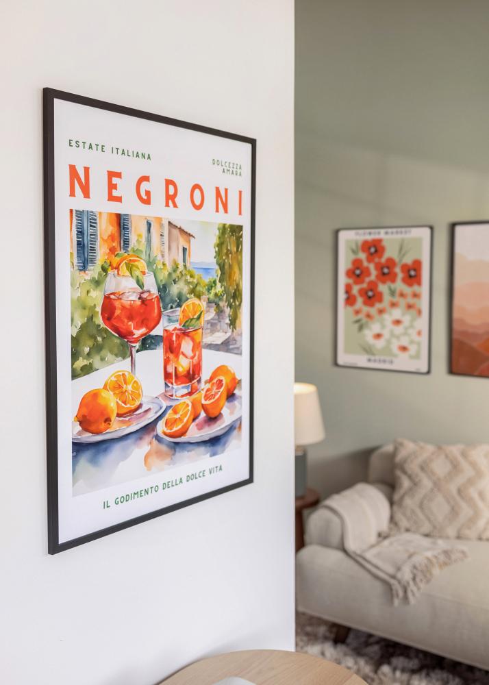 Okvir Edsbyn Akrilno staklo Crno 9x11 cm