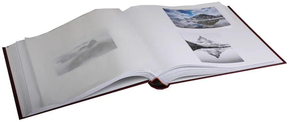 Dijamant Album za slike Crno 27,5x32 cm (100 Bijele Stranice / 50 listova)
