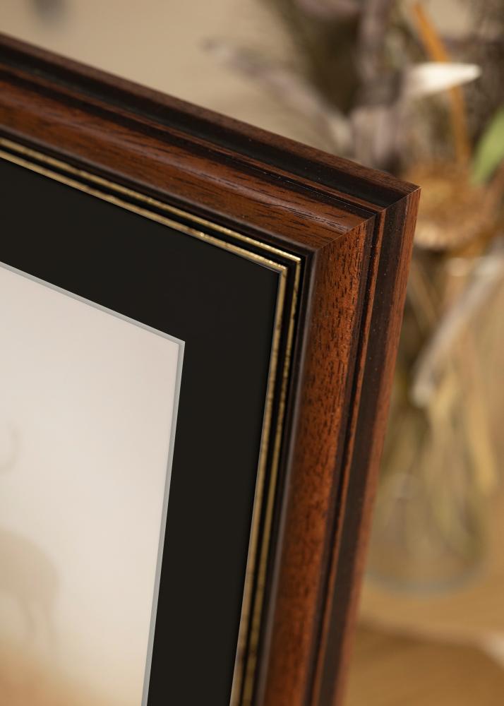 Okvir Old Retro 30x40 cm - Paspartu Crno 21x29,7 cm (A4)