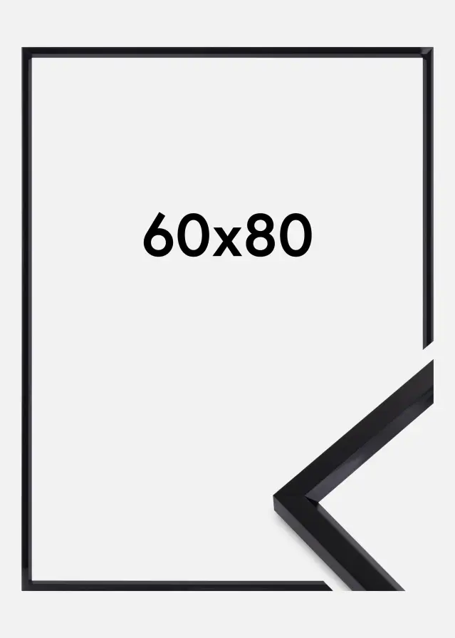 Okvir Steel Style Crno 60x80 cm