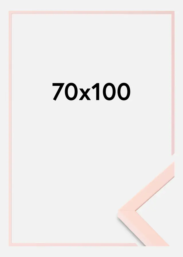 Colorful Akrilno staklo Ružičasta 70x100 cm