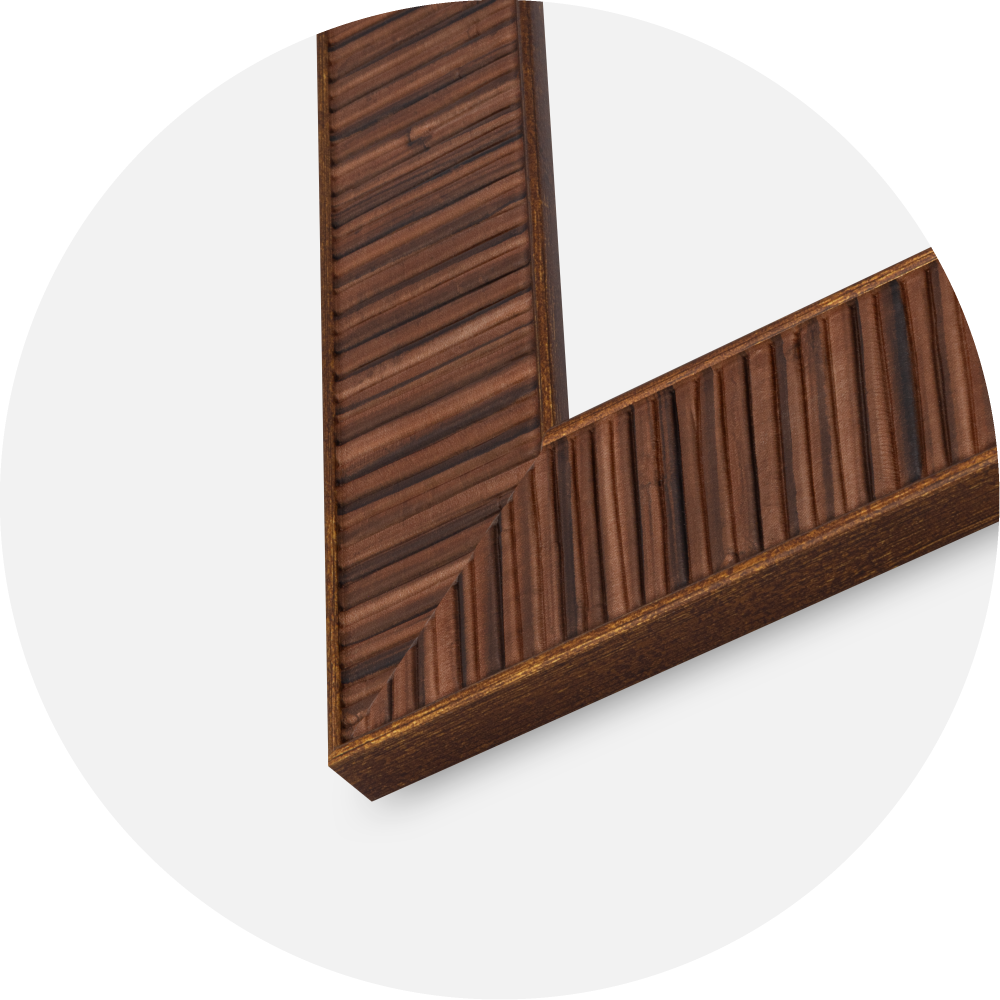 Okvir Agust Akrilno staklo Rosewood 21x29,7 cm (A4)