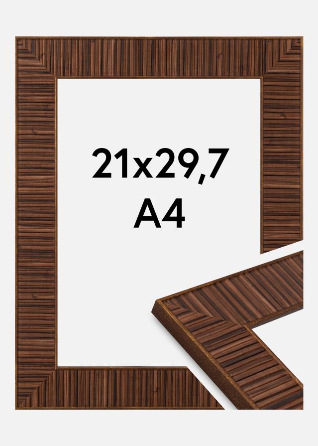 Okvir Agust Akrilno staklo Rosewood 21x29,7 cm (A4)