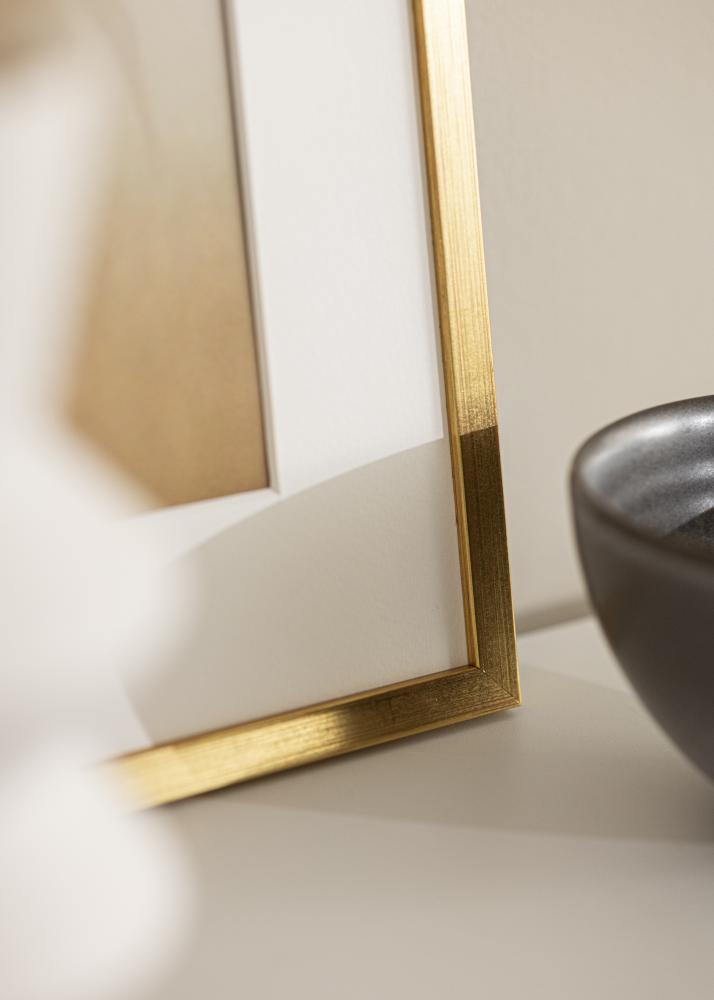 Okvir Edsbyn Akrilno staklo Zlato 10x12 inches (25,4x30,48 cm)