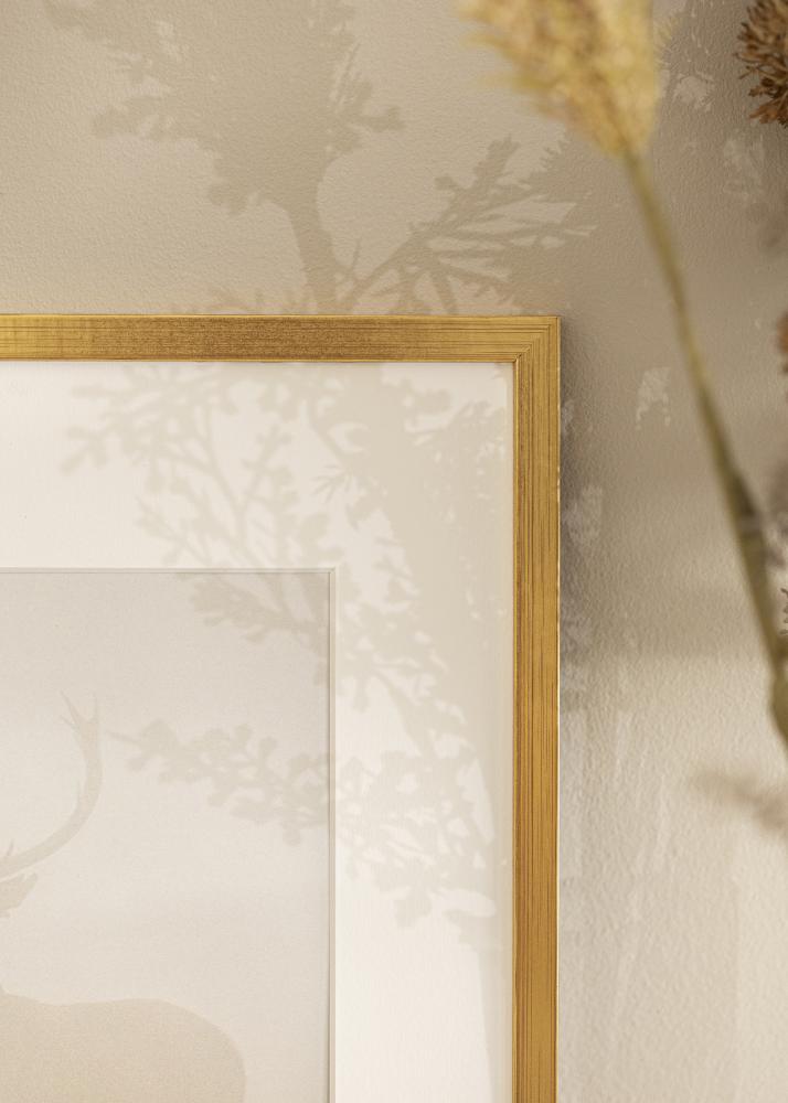 Okvir Edsbyn Akrilno staklo Zlato 10x12 inches (25,4x30,48 cm)