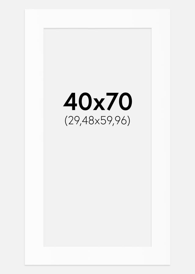 Paspartu Bijeli Standard (Bijela Jezgra) 40x70 cm (29,48x59,96)