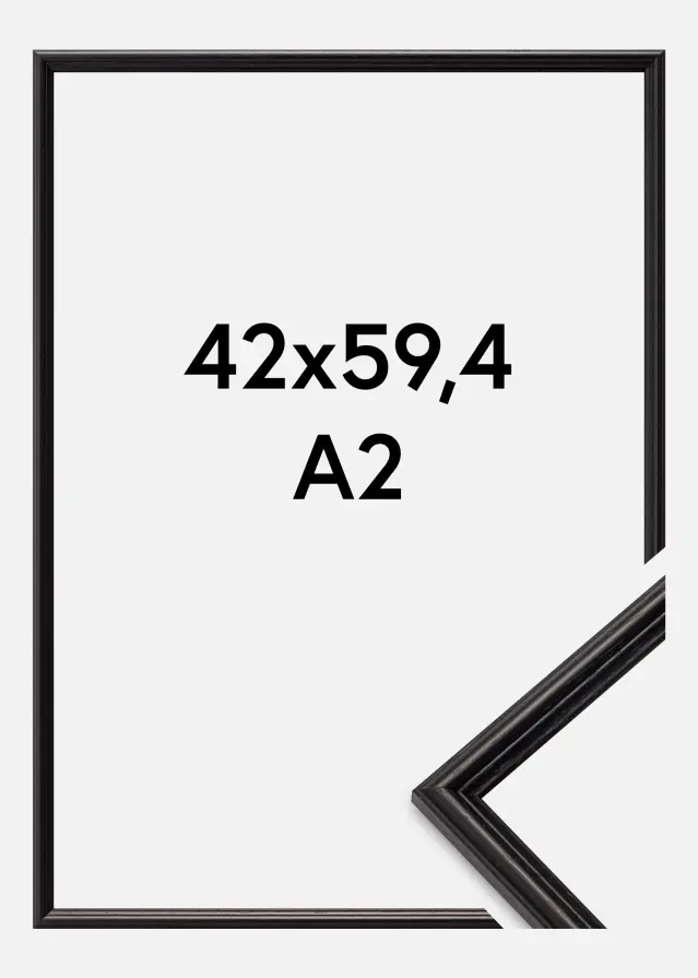 Okvir Horndal Akrilno staklo Crno 42x59,4 cm (A2)