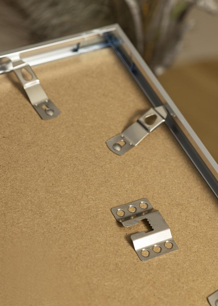 Okvir Plakat Frame Aluminum Srebro 70x100 cm - Paspartu Bijelo 60x90 cm