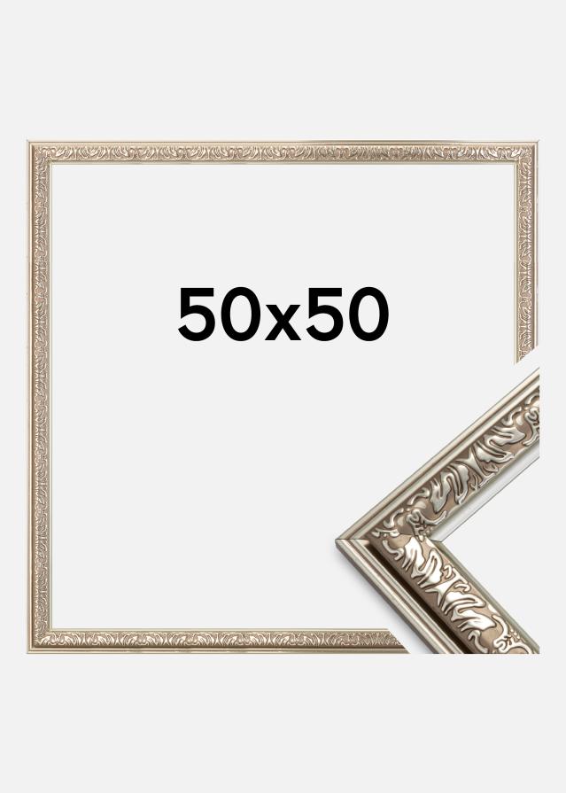 Okvir Nostalgia Srebro 50x50 cm