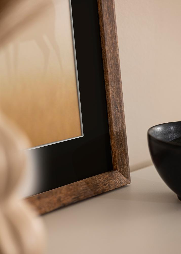 Okvir Fiorito Washed Oak 60x80 cm - Paspartu Crno 50x70 cm