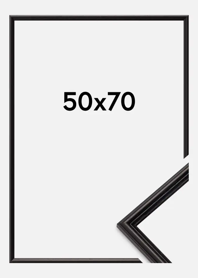 Okvir Horndal Akrilno staklo Crno 50x70 cm