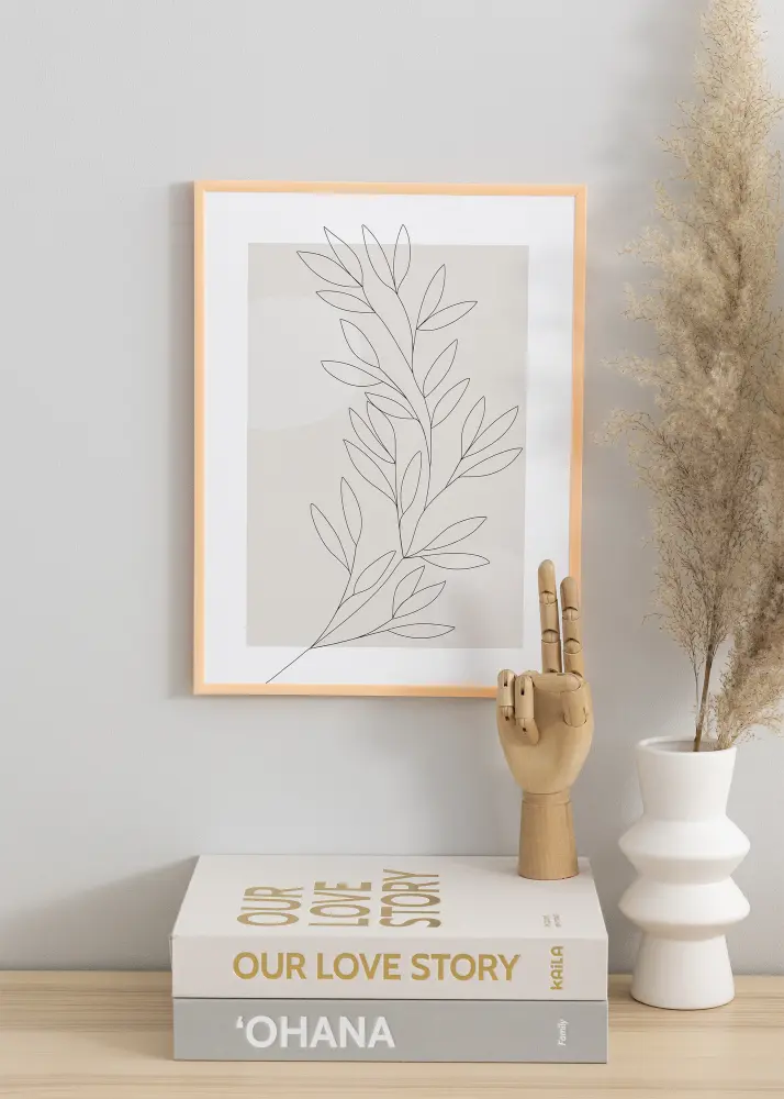 Okvir New Lifestyle Apricot 70x100 cm - Paspartu Crno 59,4x84 cm (A1)