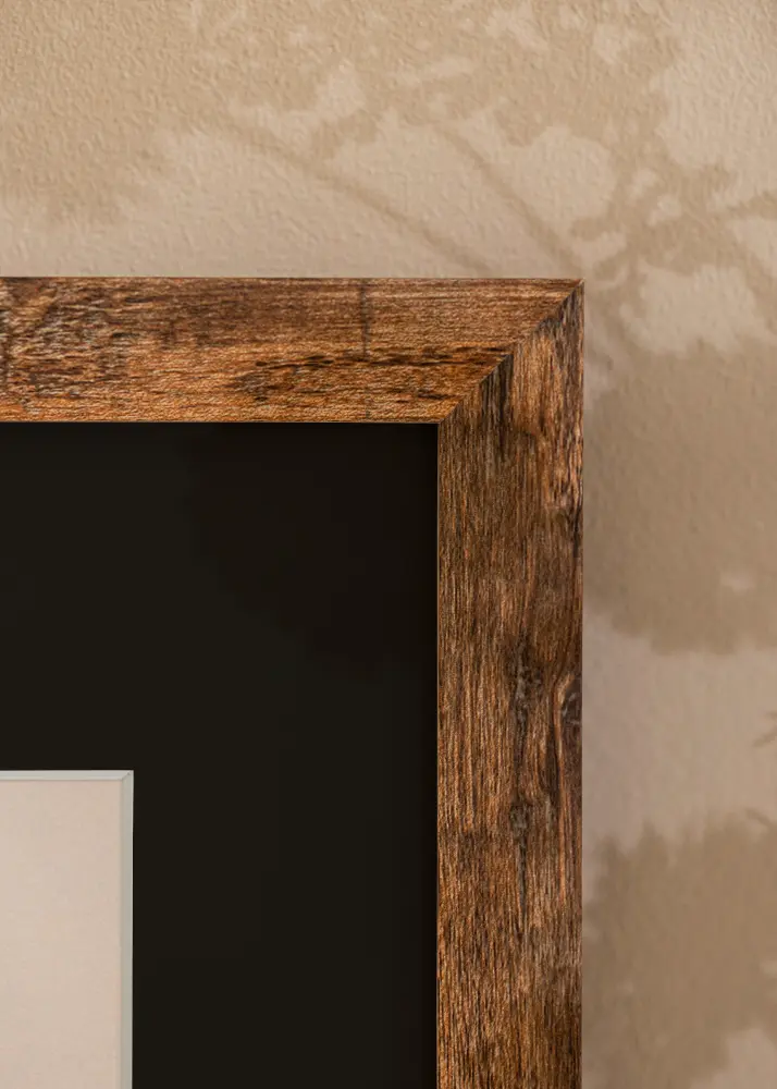 Okvir Fiorito Washed Oak 42x59,4 cm (A2) - Paspartu Crno 25x38 cm