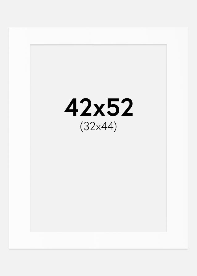 Paspartu Bijeli Standard (Bijela Jezgra) 42x52 cm (32x44)