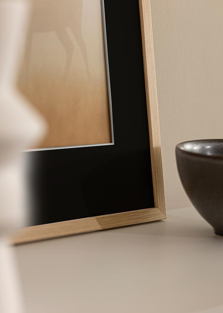 Okvir Galant Hrast 35x50 cm - Paspartu Crno 11x17 inches