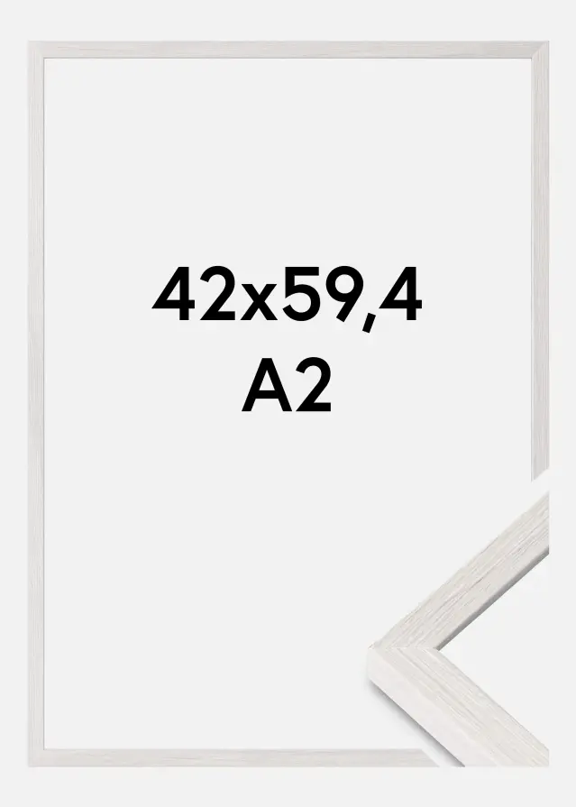 Okvir Ares Akrilno staklo White Oak 42x59,4 cm (A2)