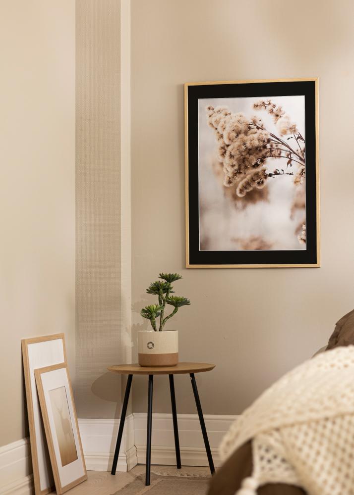 Okvir Galant Hrast 35x50 cm - Paspartu Crno 11x17 inches