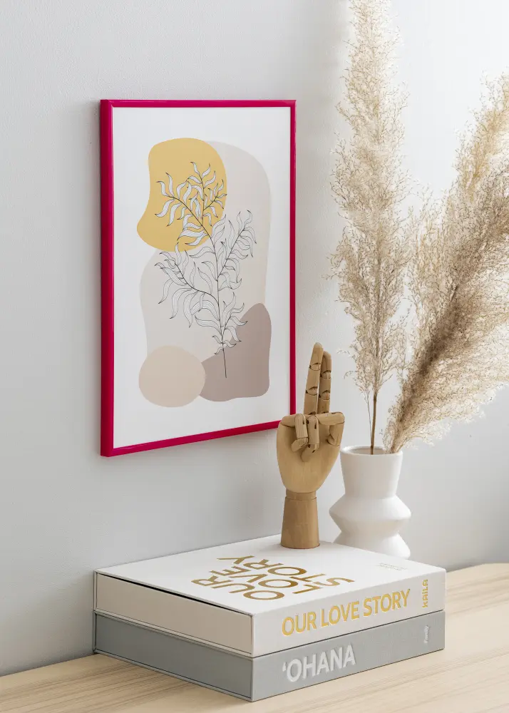 Okvir New Lifestyle Rose 30x40 cm - Paspartu Bijelo 21x30 cm