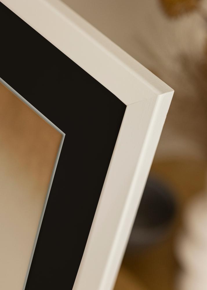 Okvir Trendline Bijelo 60x70 cm - Paspartu Crno 20x24 inches