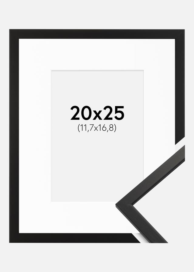 Okvir Edsbyn Crno 20x25 cm - Paspartu Bijelo 5x7 inches